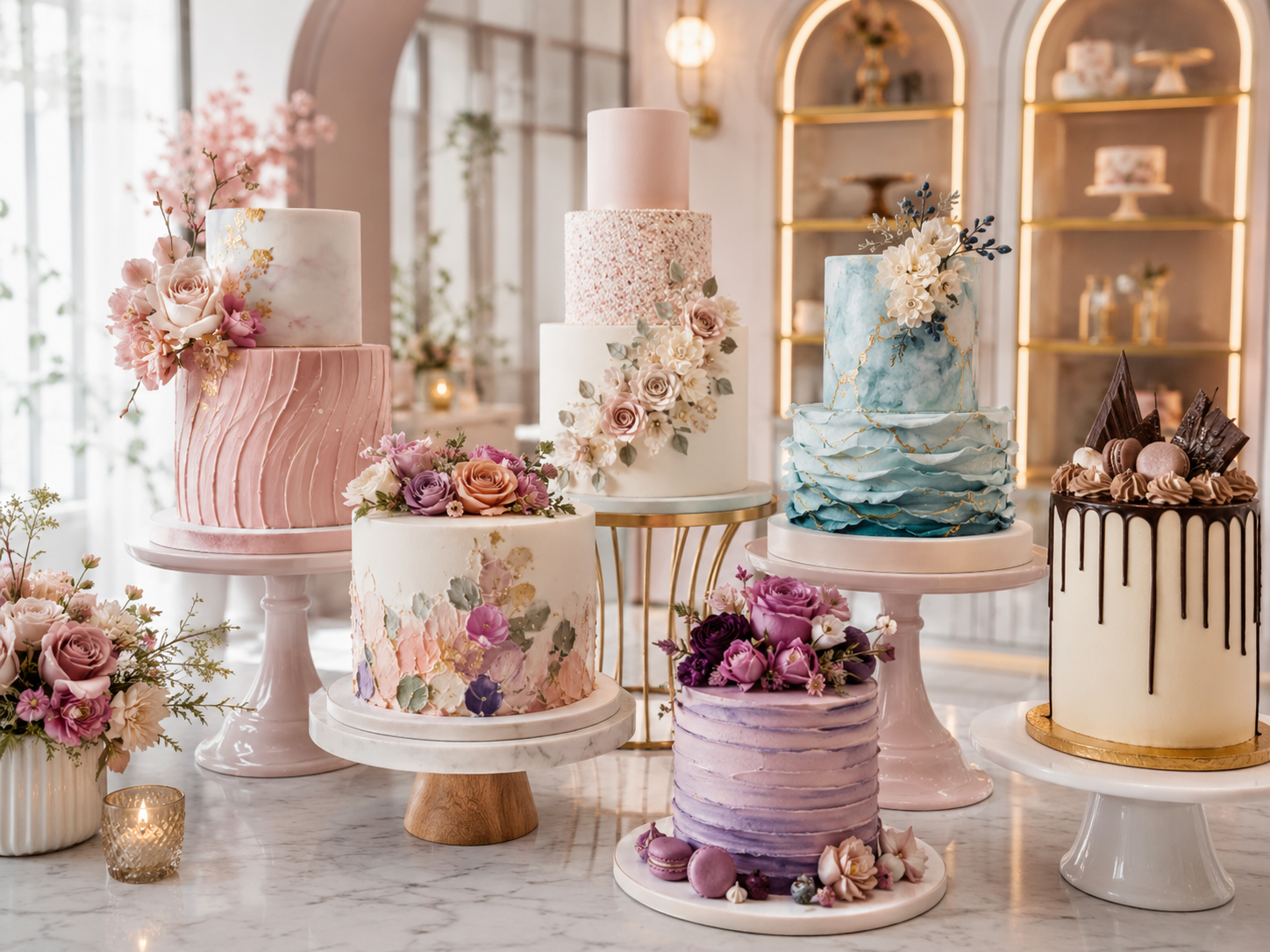 Boutique bakery display